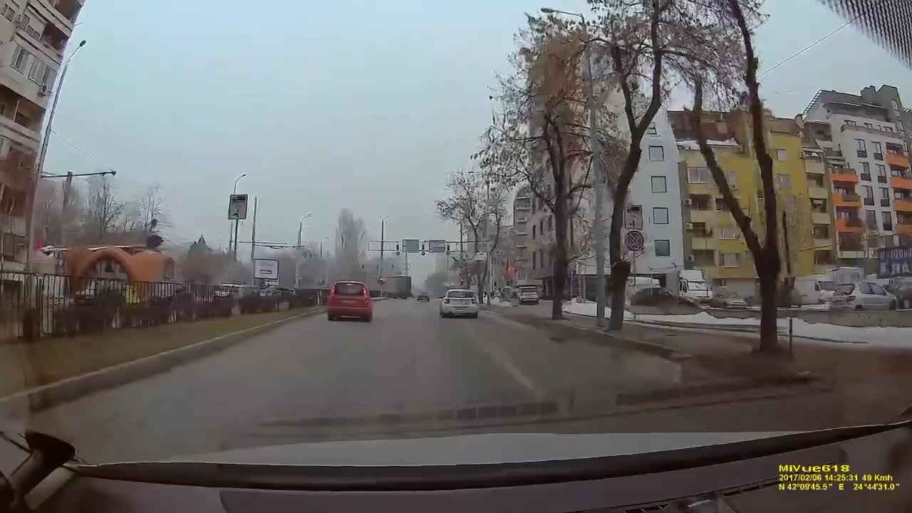 Минаване на червено