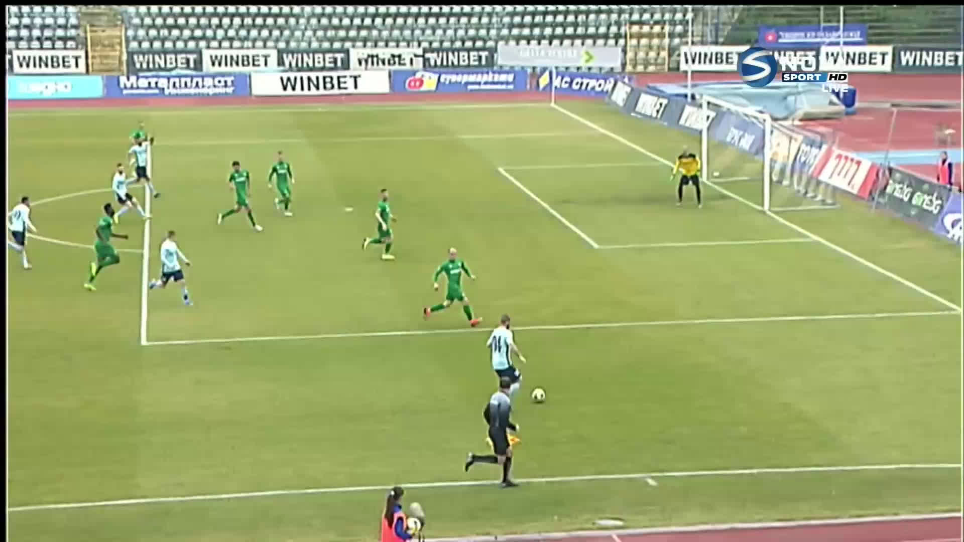Дунав - Ботев Враца 0:0 /първо полувреме/