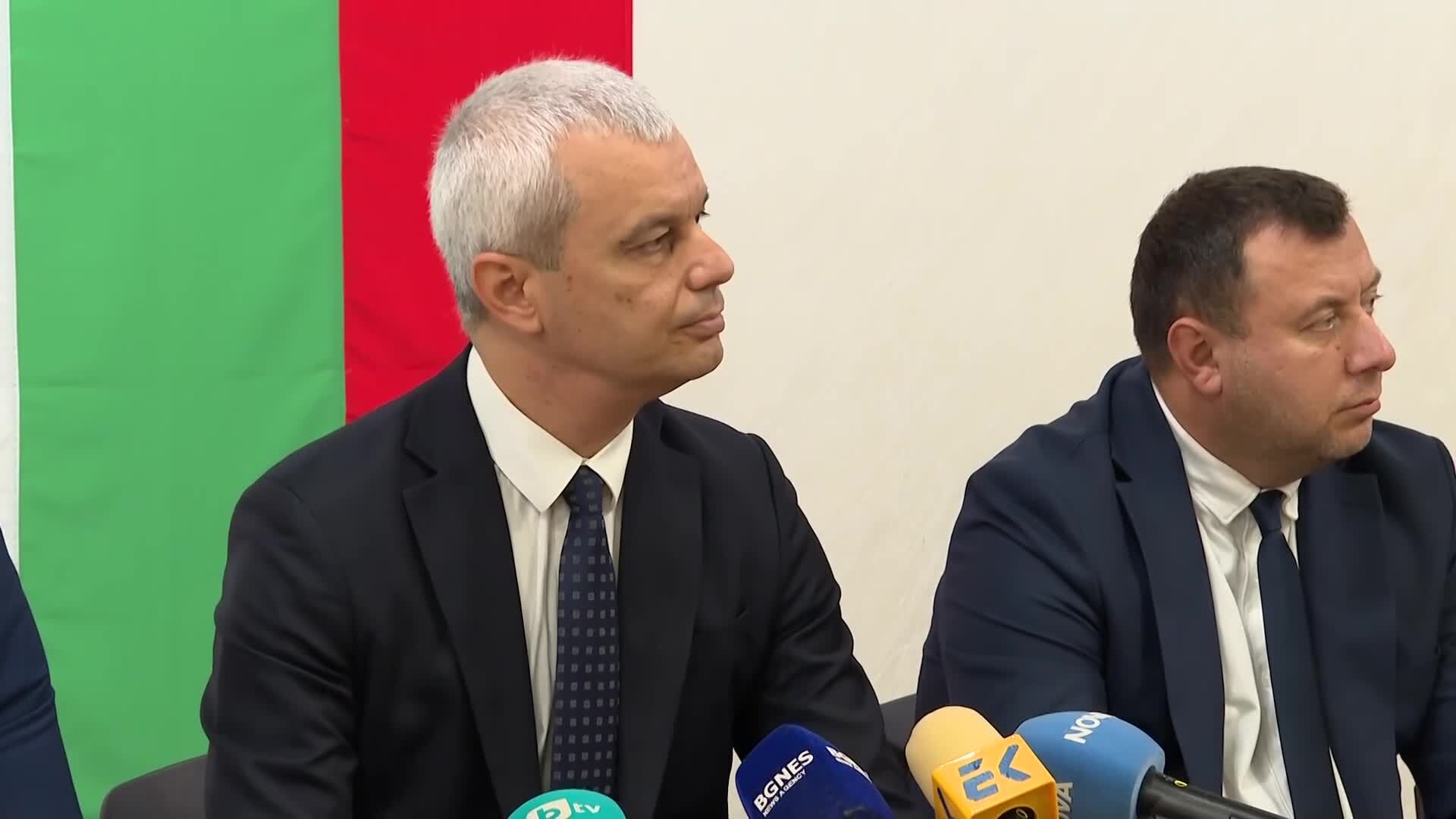 Костадин Костадинов: Нито един симпатизант на „Възраждане” няма да подкрепи Андрей Гюров на балотажа