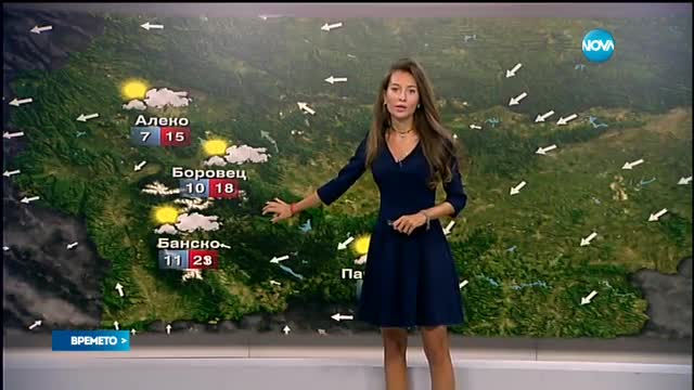 Прогноза за времето (03.09.2016 - централна)
