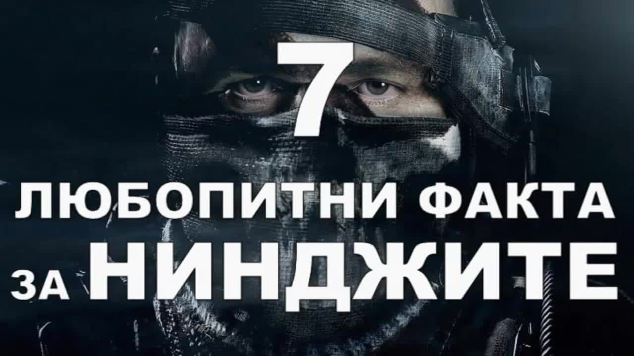 7 любопитни факта за нинджите