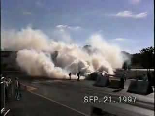 1966 Corvette Burnout Contest