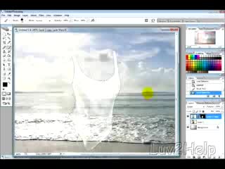 Photoshop Урок - Невидими Дрехи