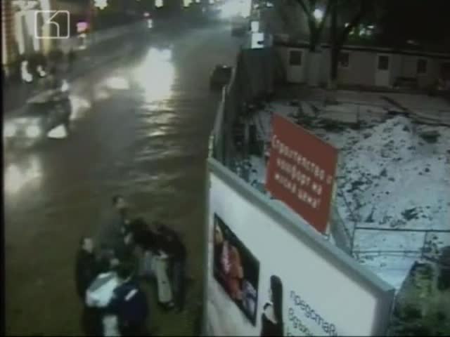 Побой в центъра на София заснет от  камерите за наблюдение - Акция 18.02.2008