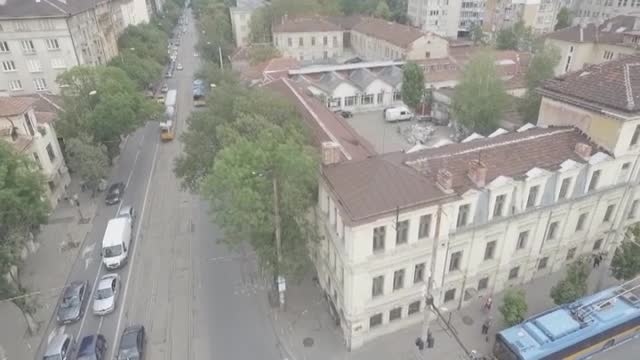 Царските конюшни, заснети с дрон