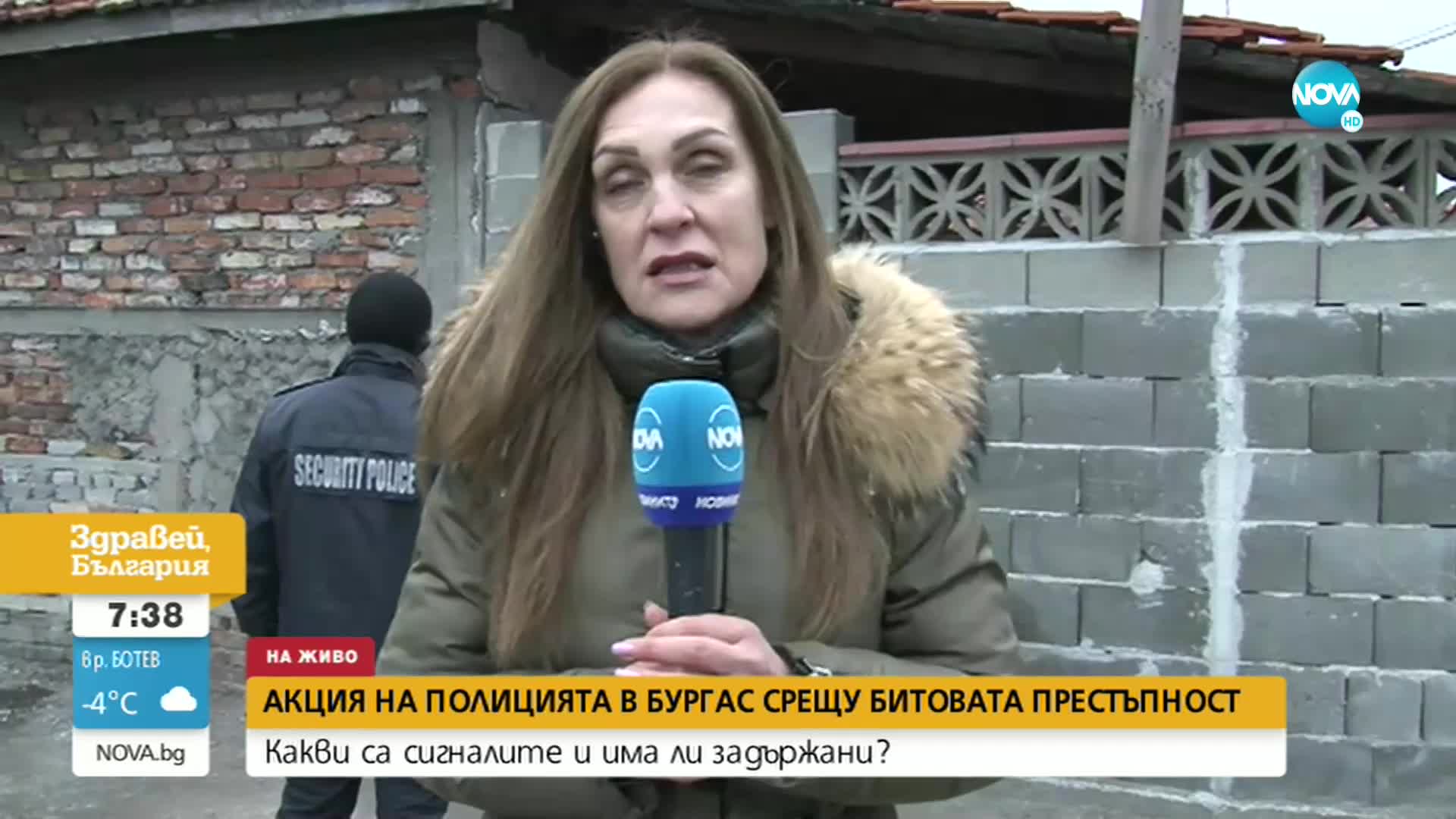 Акция срещу битовата престъпност в Бургас