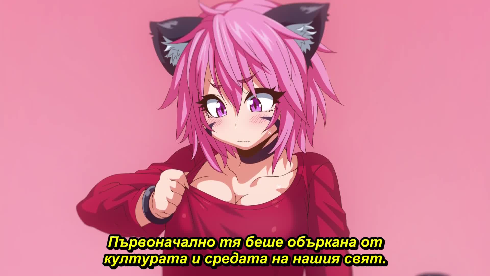 [bg sub] Kemonokko Tsuushin: The Animation - Nekomusume Nia [short clip