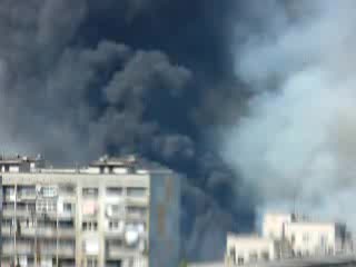 Пожар В Пловдив - 14.07.2008