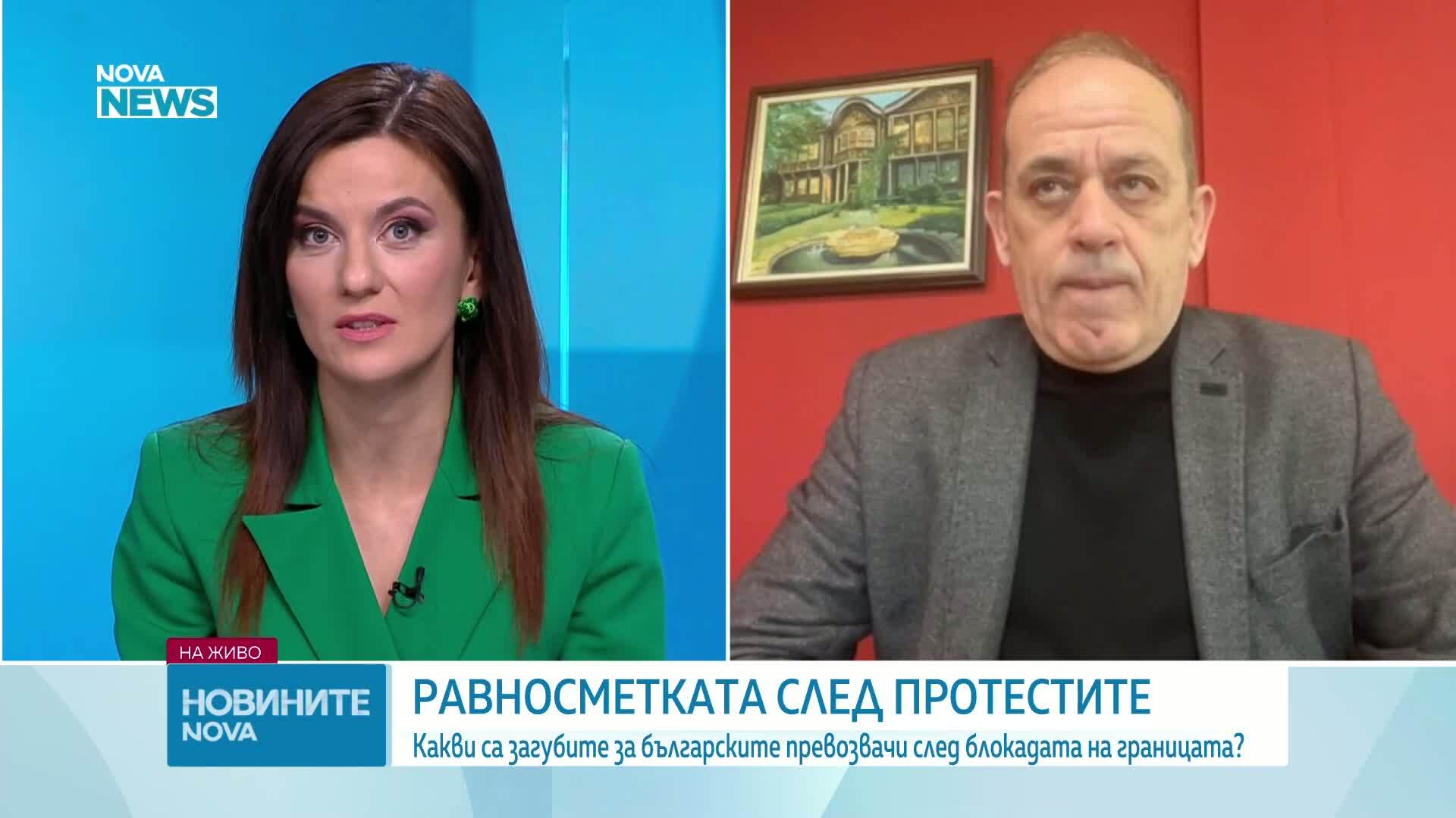 Йордан Арабаджиев: Загубите за превозвачите от блокадите на гръцката граница са за милиони евро