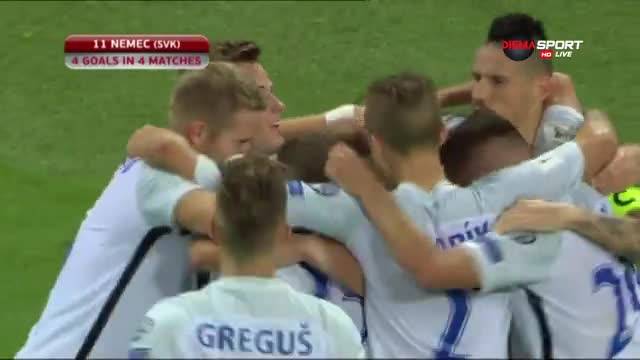 Словакия - Словения 1:0 /репортаж/