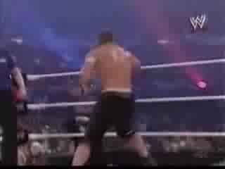 Wwe Handicap Match Triple H & John Cena Vs Kurt Angle, Rey Myst