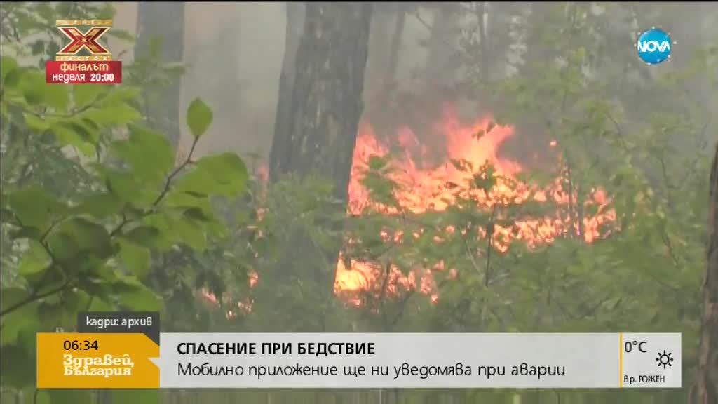 ИДЕЯ: Мобилно приложение ни уведомява за бедствия и авария