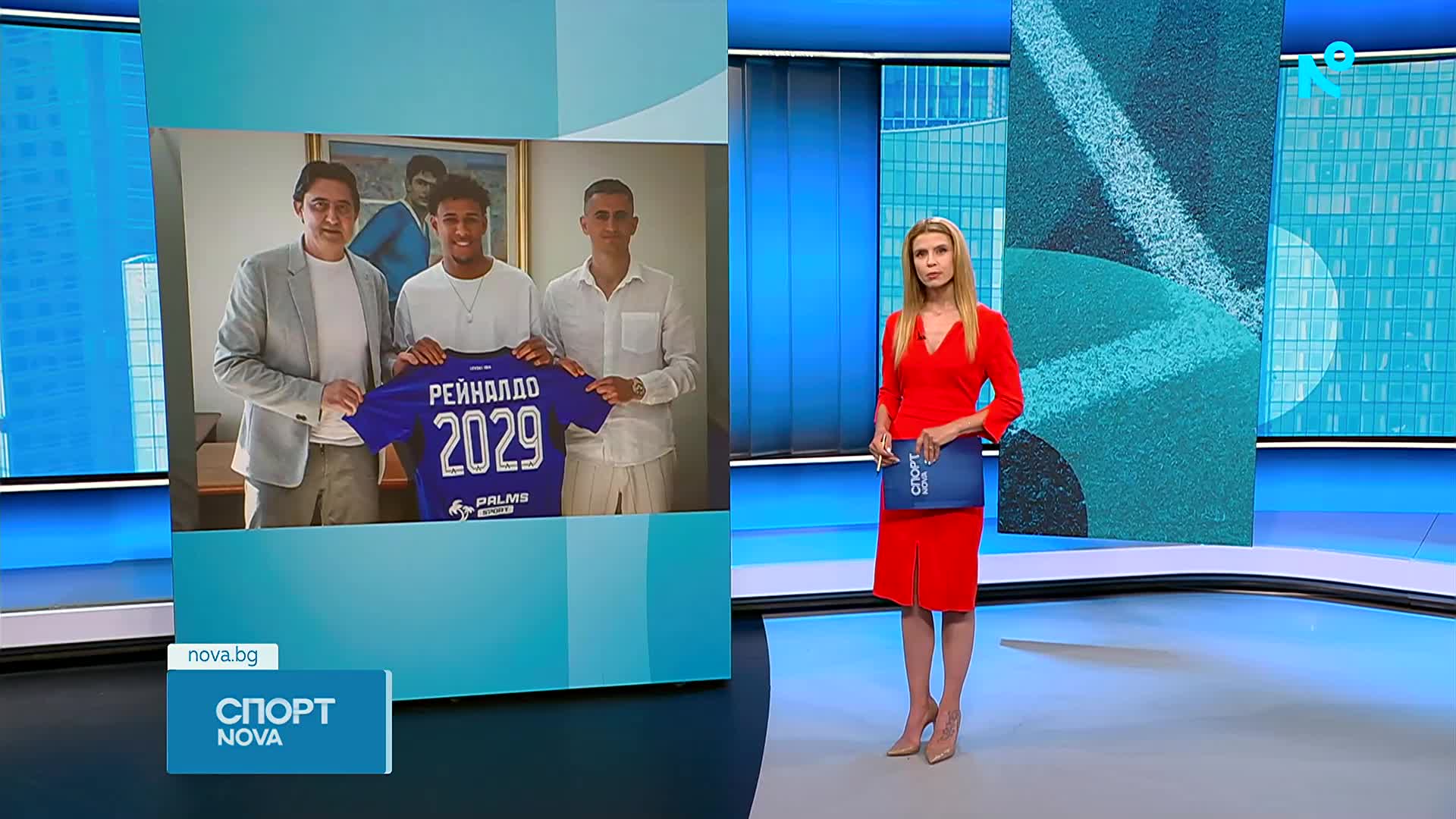Левски представи Рейналдо