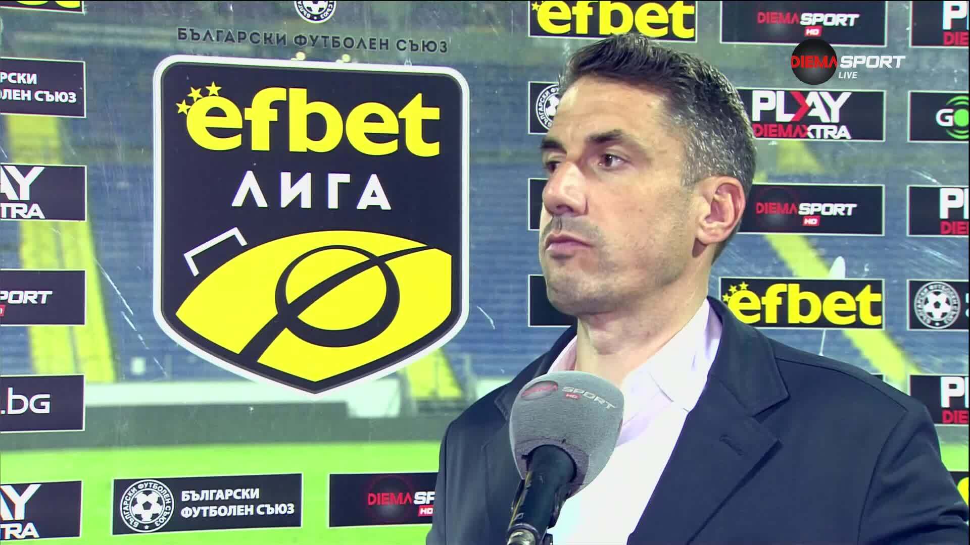 Хулио Веласкес след Левски - Ботев Пловдив