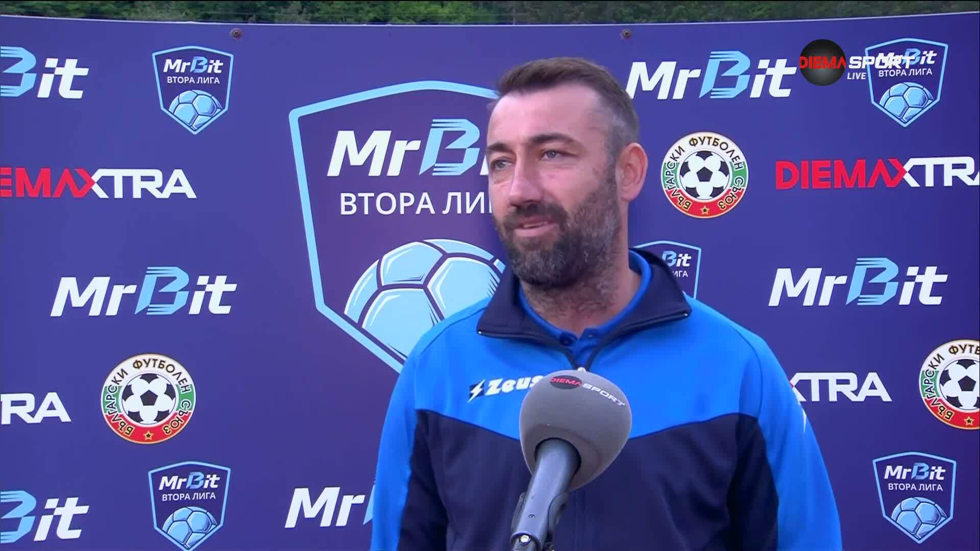 Ахмед Хикмед след Спортист Своге - Хебър