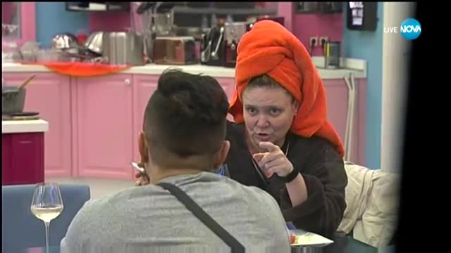 Мариела настройва Динко срещу Коцето - Big Brother: Most Wanted 2017