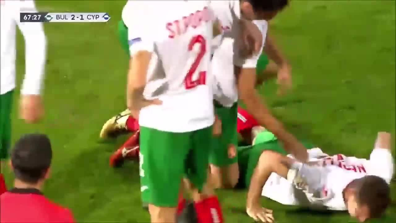 България обърна Кипър до 2:1 за 10 минути (13.10.2018, България - Кипър 2:1, Лига на нациите)
