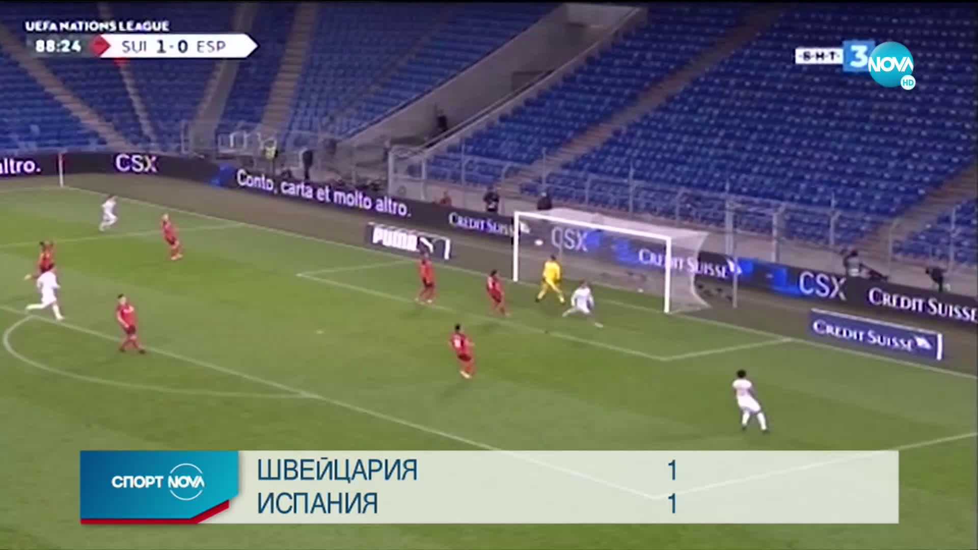 Спортни новини (15.11.2020 - централна емисия)