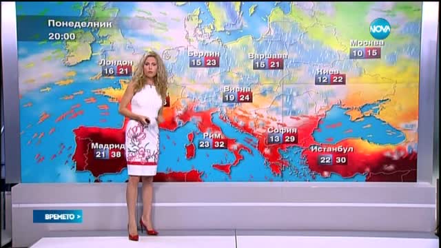 Прогноза за времето (12.07.2015 - централна)