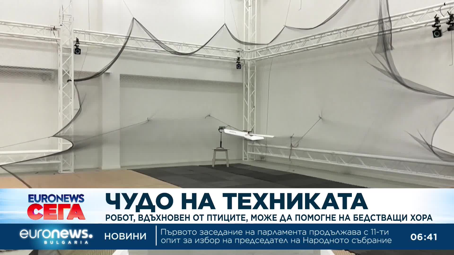 Чудо на техниката: Робот, вдъхновен от птиците, може да помогне на бедстващи хора