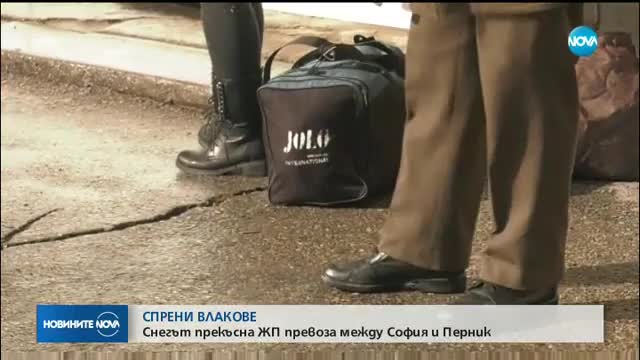 Надвиснали дървета блокираха движението на влаковете между Перник и София