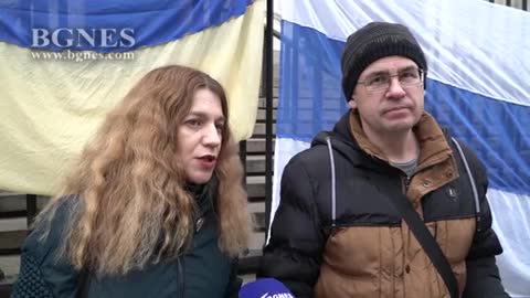 Протест пред Съдебна палата срещу екстрадирането на украински гражданин