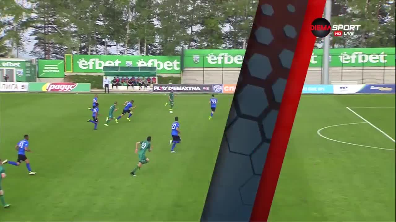 Витоша - Черно море 1:0 /първо полувреме/