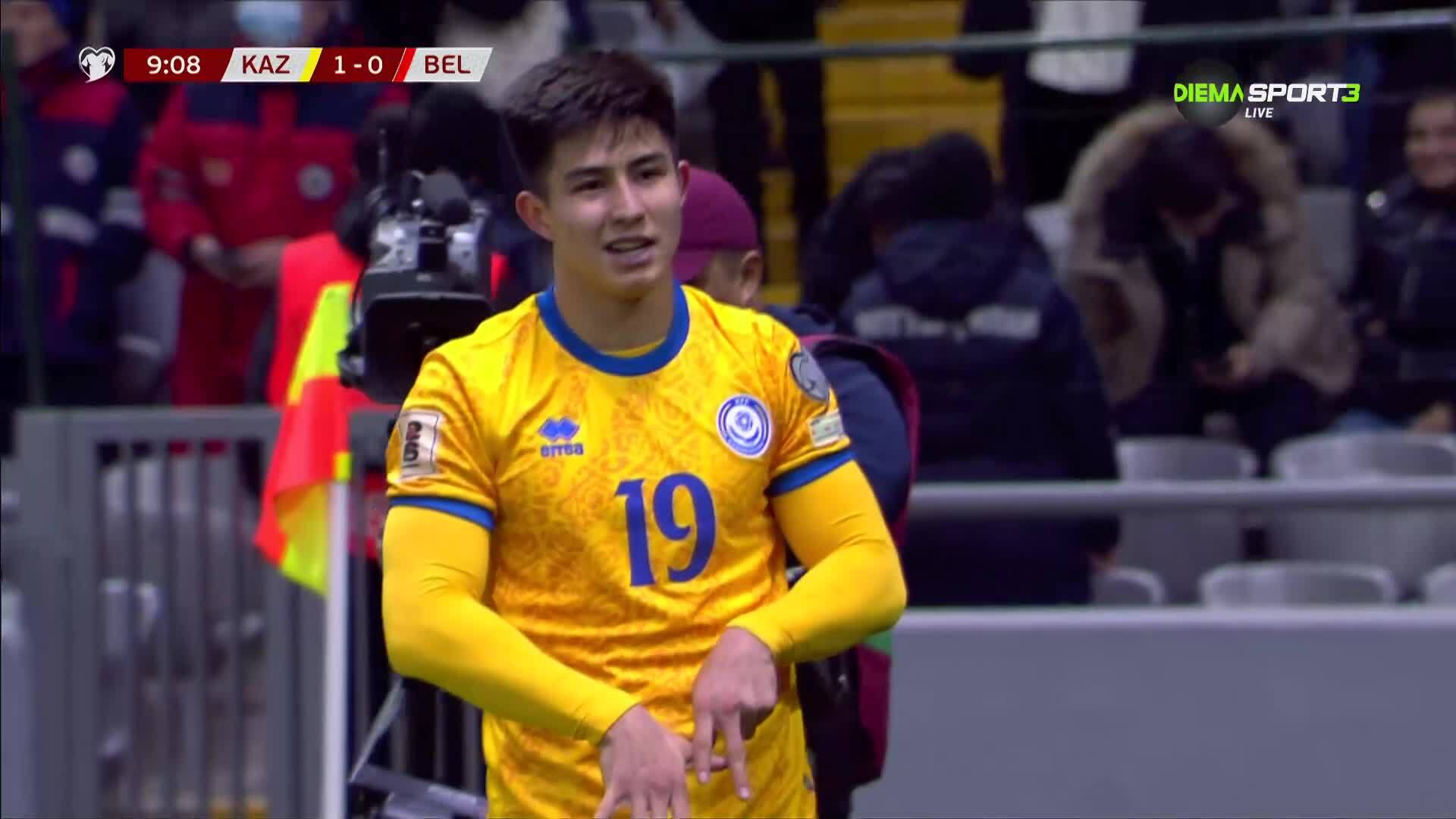 Казахстан - Белгия 1:1 /репортаж/