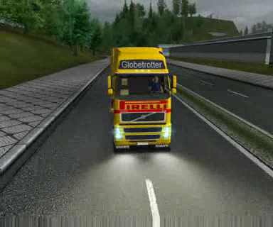 Euro Truck Simulator - Volvo Fh16 Pirelli Вдига Висока Скорост.