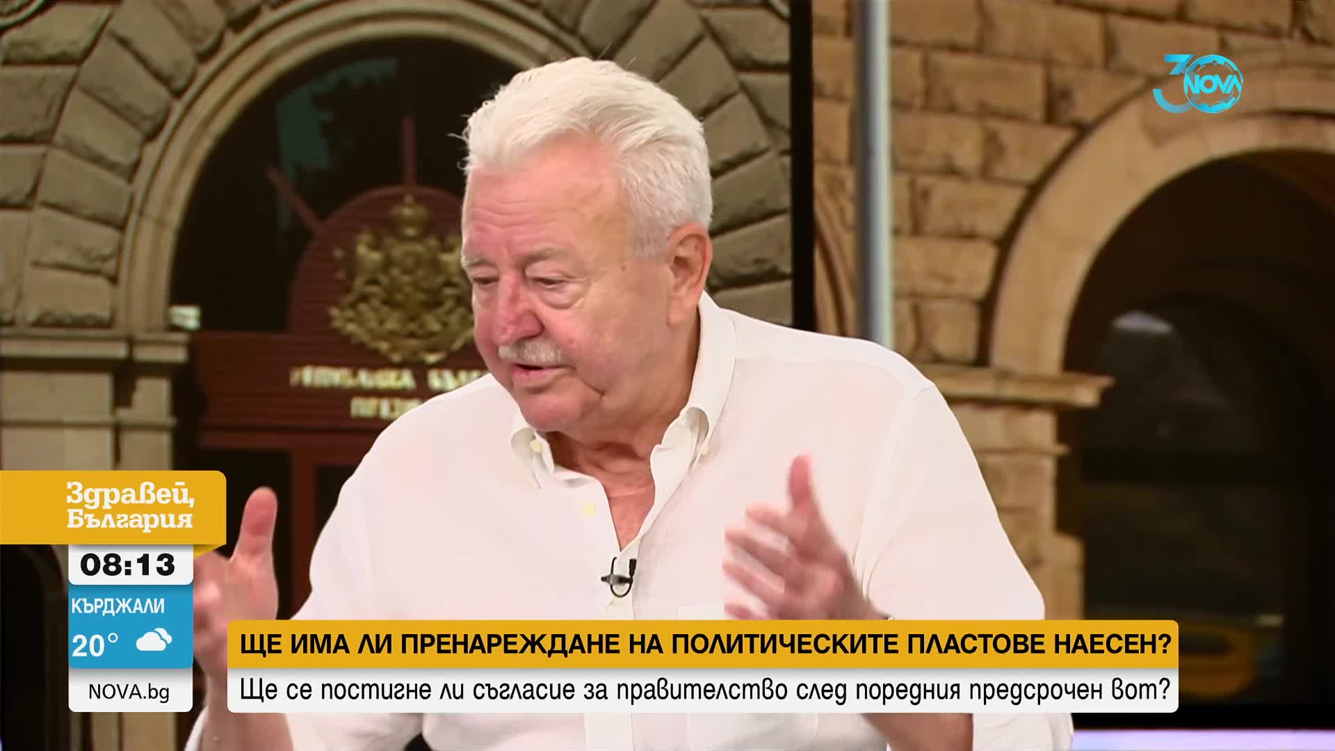 Алгафари: Президентът трябваше да задържи втория мандат поне две години