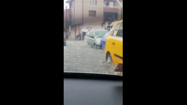 Наводнение в Поморие