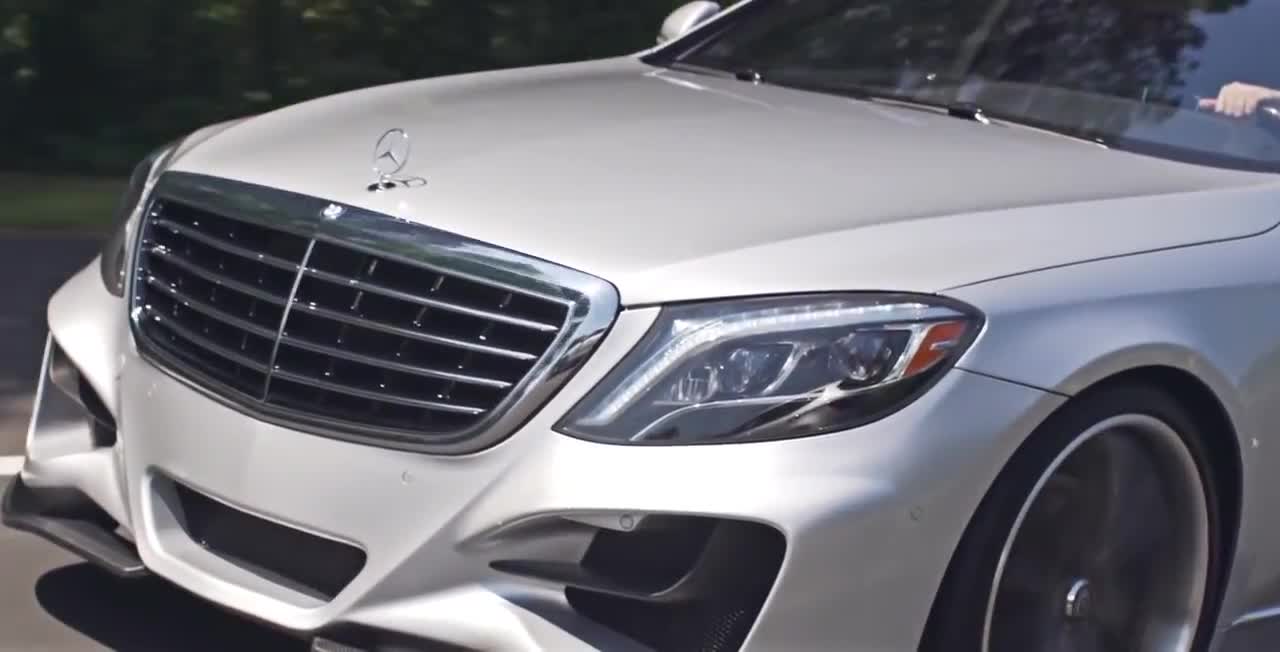 Немски звяр • Mercedes S550 Lorinser с 22 ' джанти Lexani