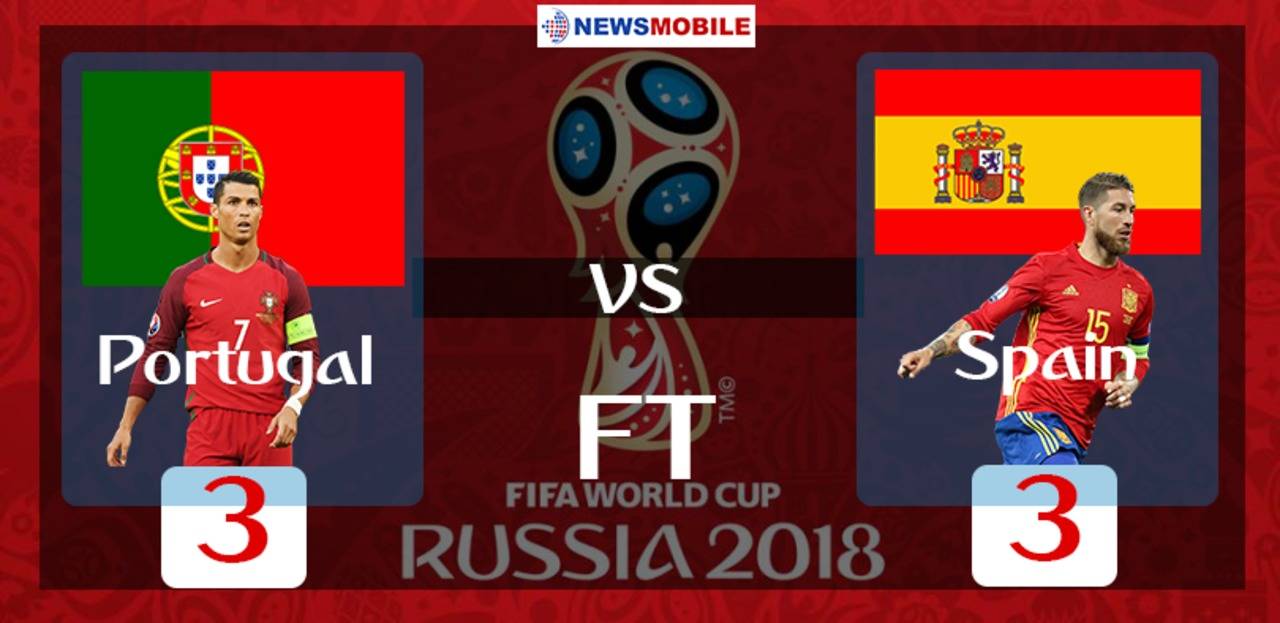 Португалия 3-3 Испания. Голове и най-добри моменти