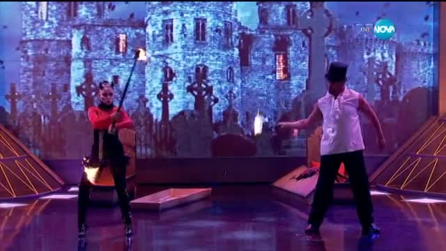 Елен Колева и Петко Димитров - Огнено шоу - И аз го мога (13.05.2015)