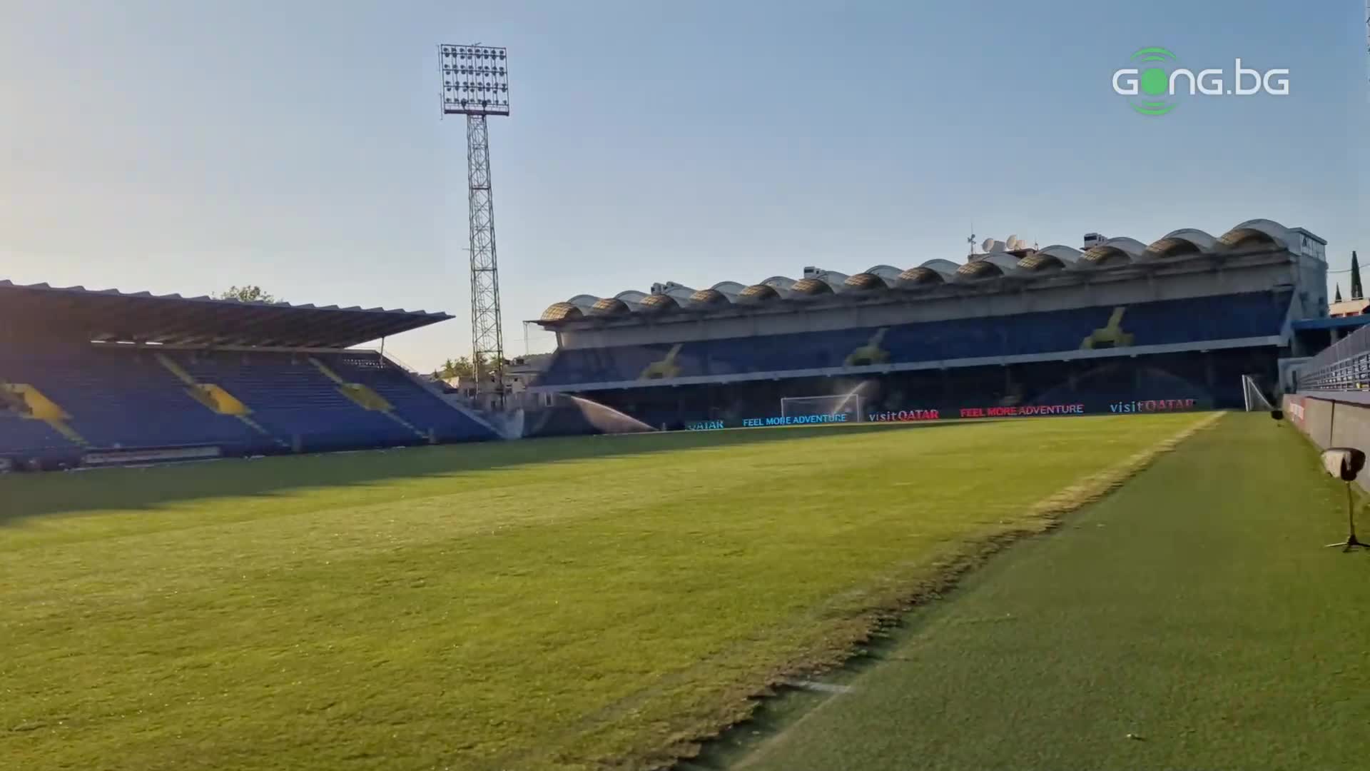 Това е Градският стадион в Подгорица