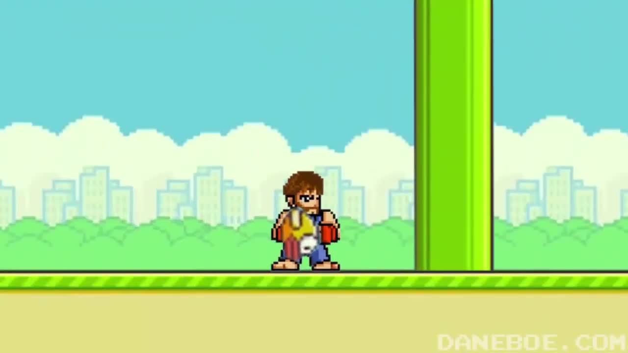 >Chuck Norris vs Flappy Bird