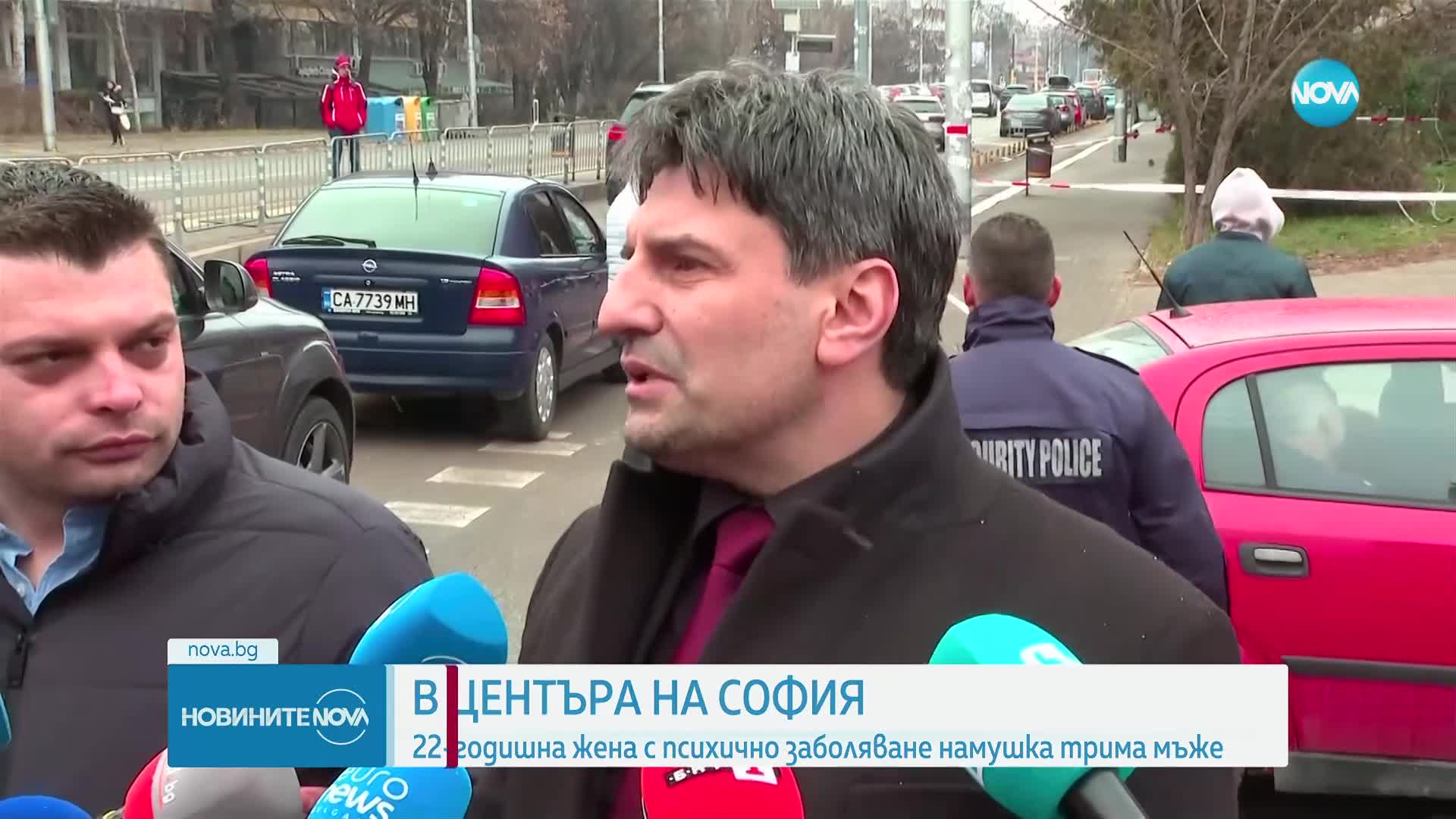 Намушкаха двама мъже в София, задържана е жена