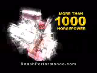 Реклама На Ford Mustang Roush Performance