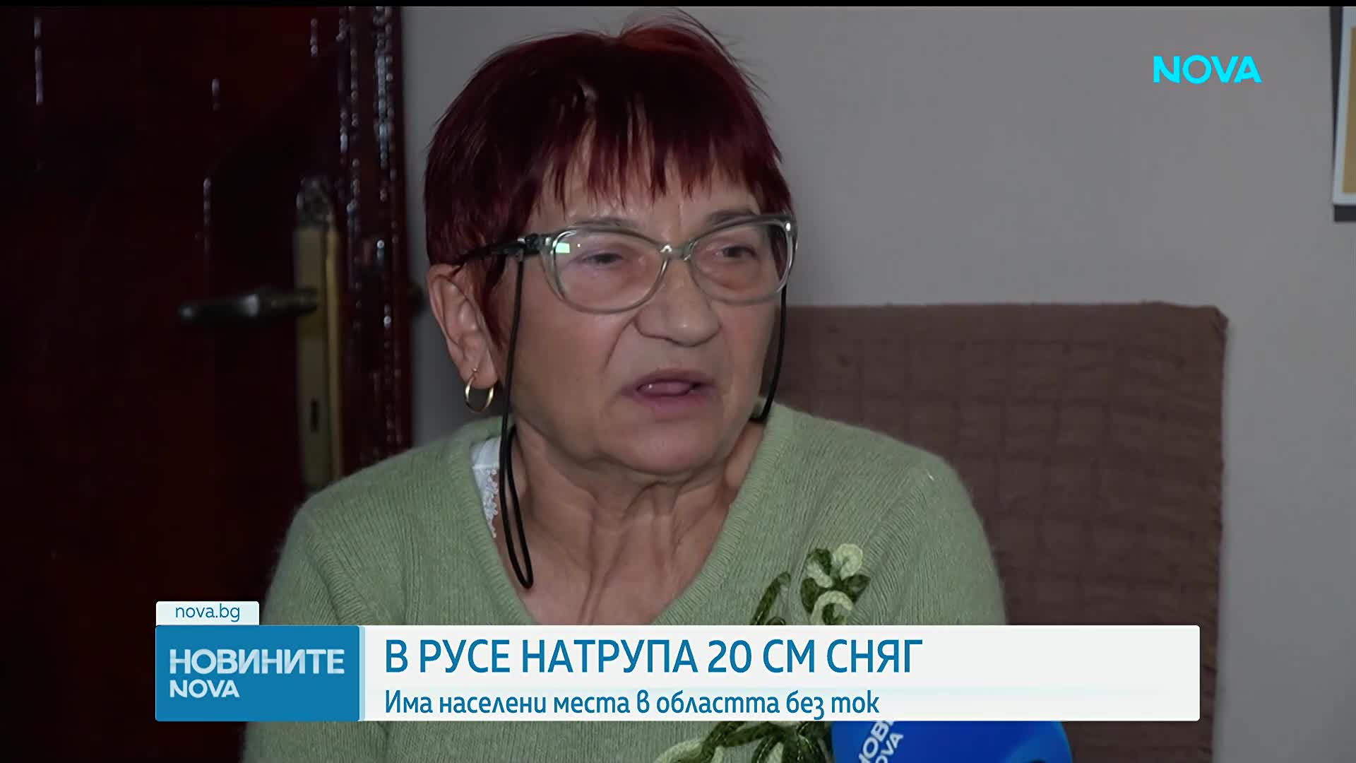 20-сантиметрова снежна покривка в Русенско, има населени места без ток