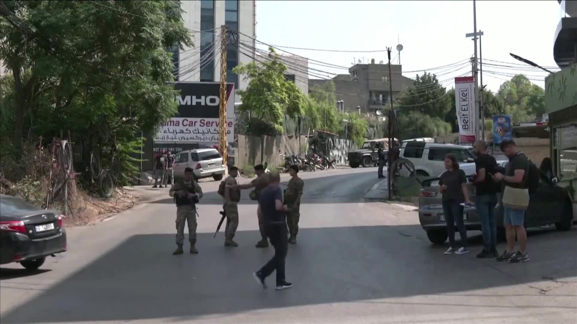 Мъж откри огън по посолството на САЩ в Ливан (ВИДЕО)