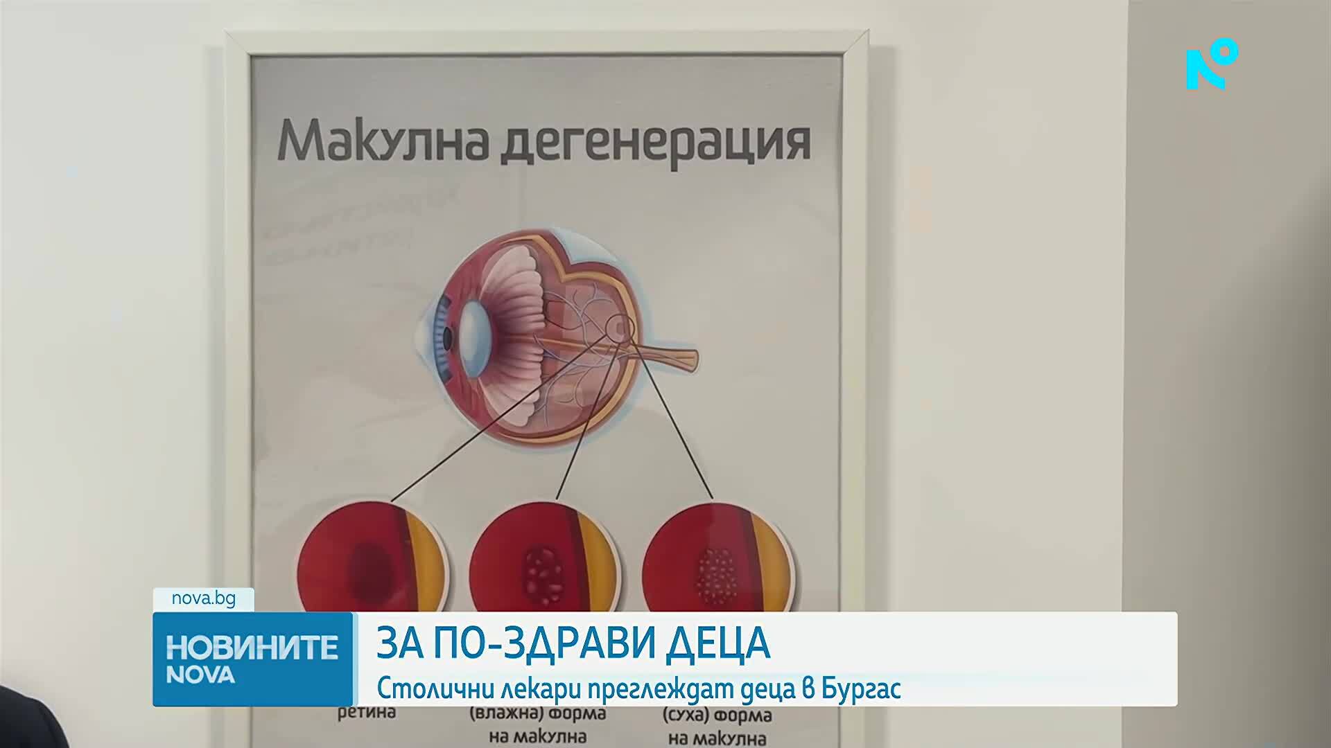Едни от най-утвърдените столични лекари преглеждаха безплатно деца в Бургас