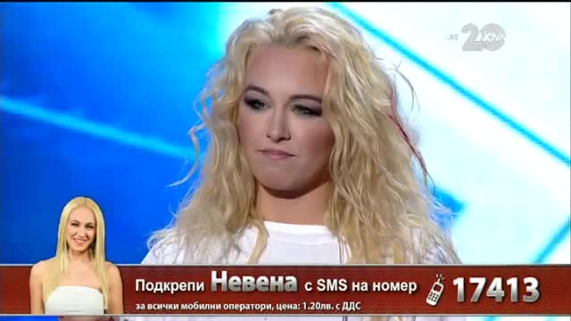 Невена Пейкова - X Factor Live (28.10.2014)