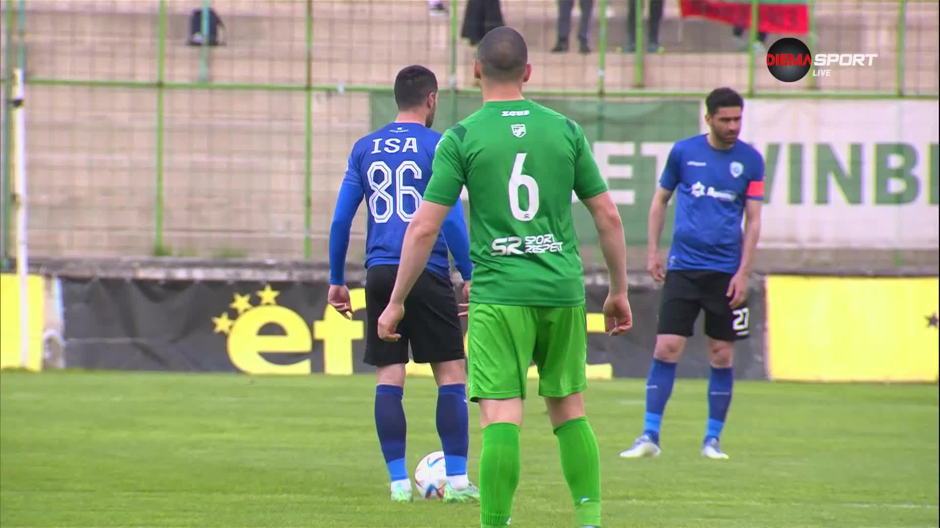 Ботев Враца - Черно море 0:0 /първо полувреме/