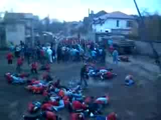 Russian Hooligans Fight