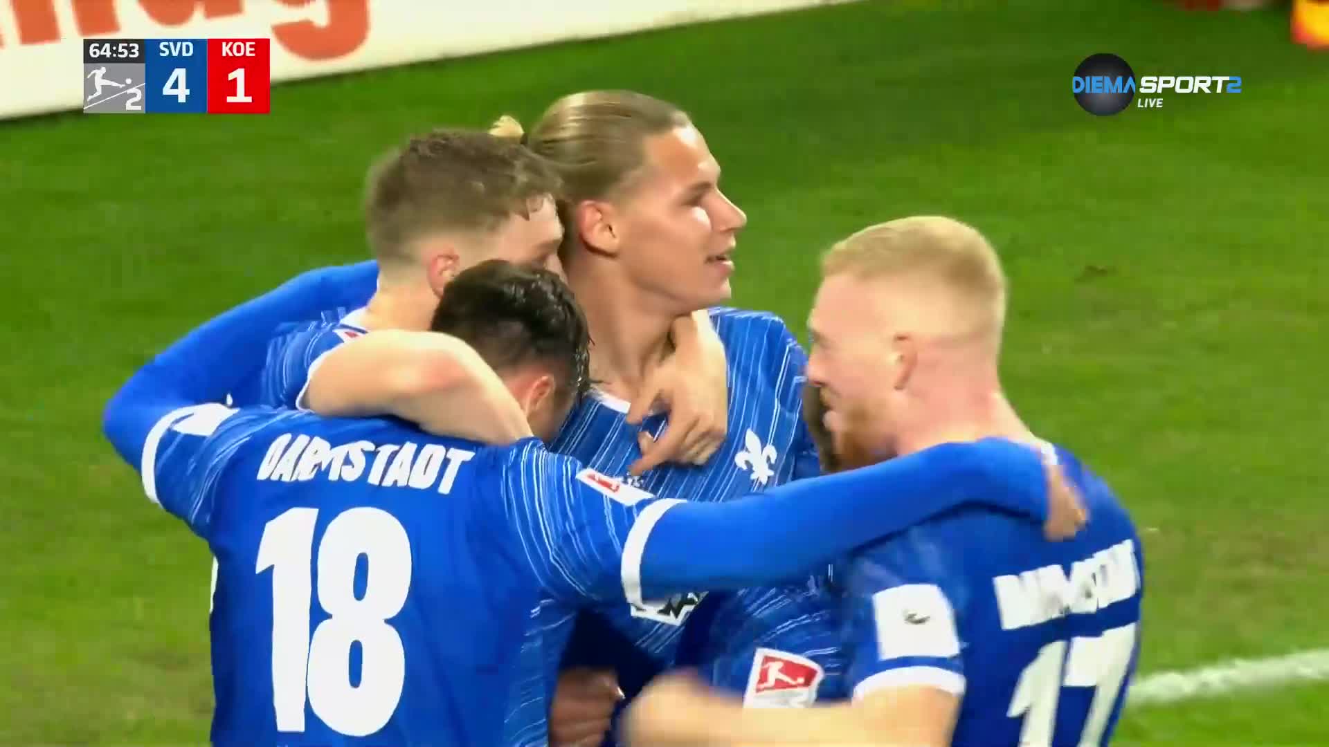 Дармщат - Кьолн 5:1 /репортаж/