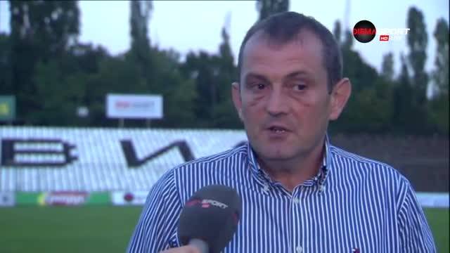 Загорчич: Изиграхме най-слабия си мач, откакто поех отбора