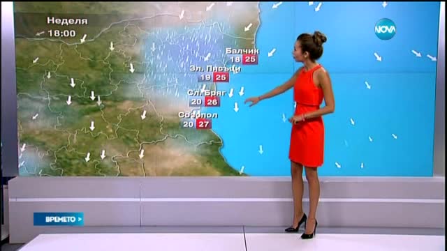 Прогноза за времето (05.07.2015 - обедна)