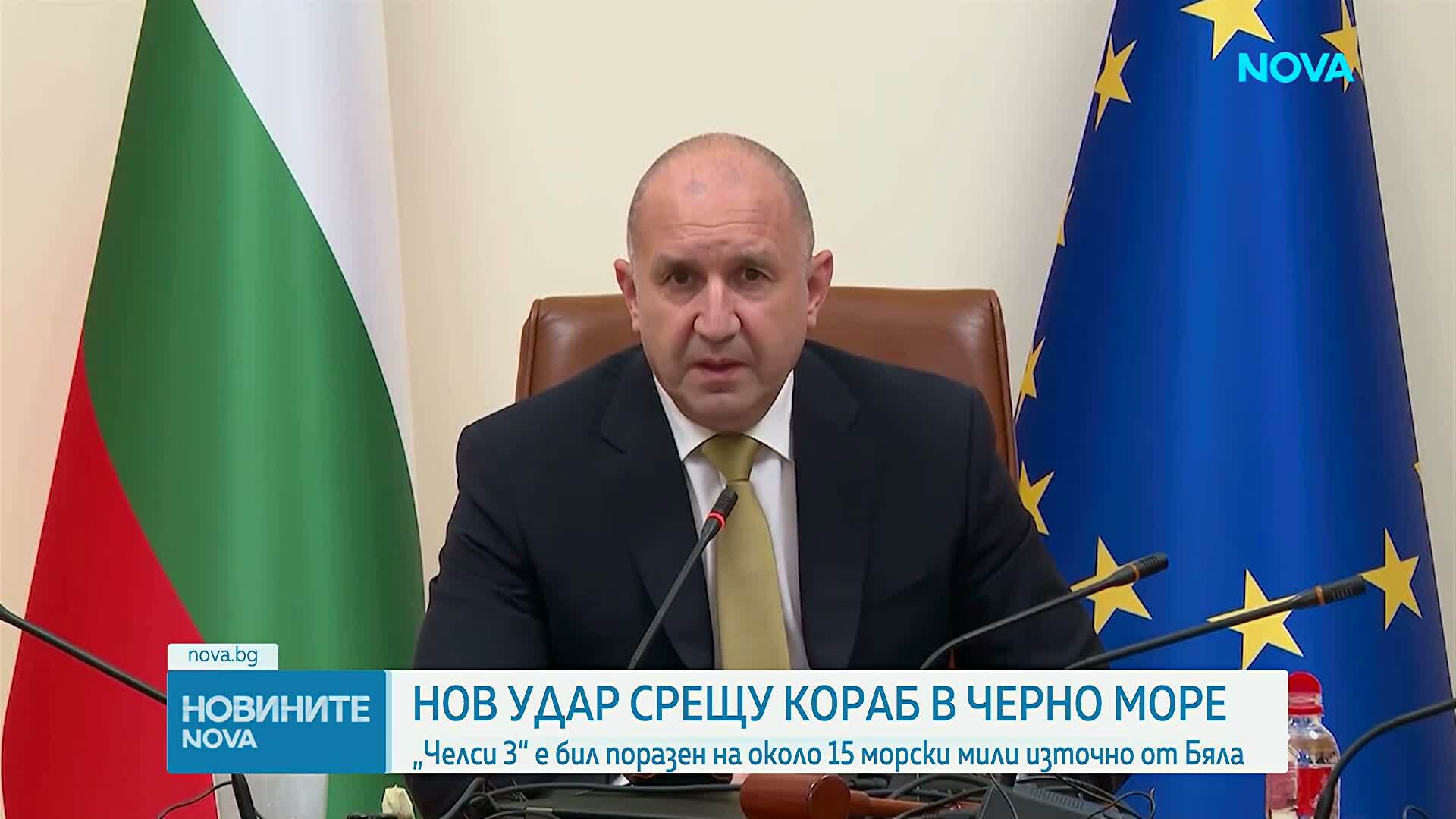 Румен Радев свика спешно службите за сигурност, ще разговаря с посланик Митрофанова и генералния секретар на НАТО