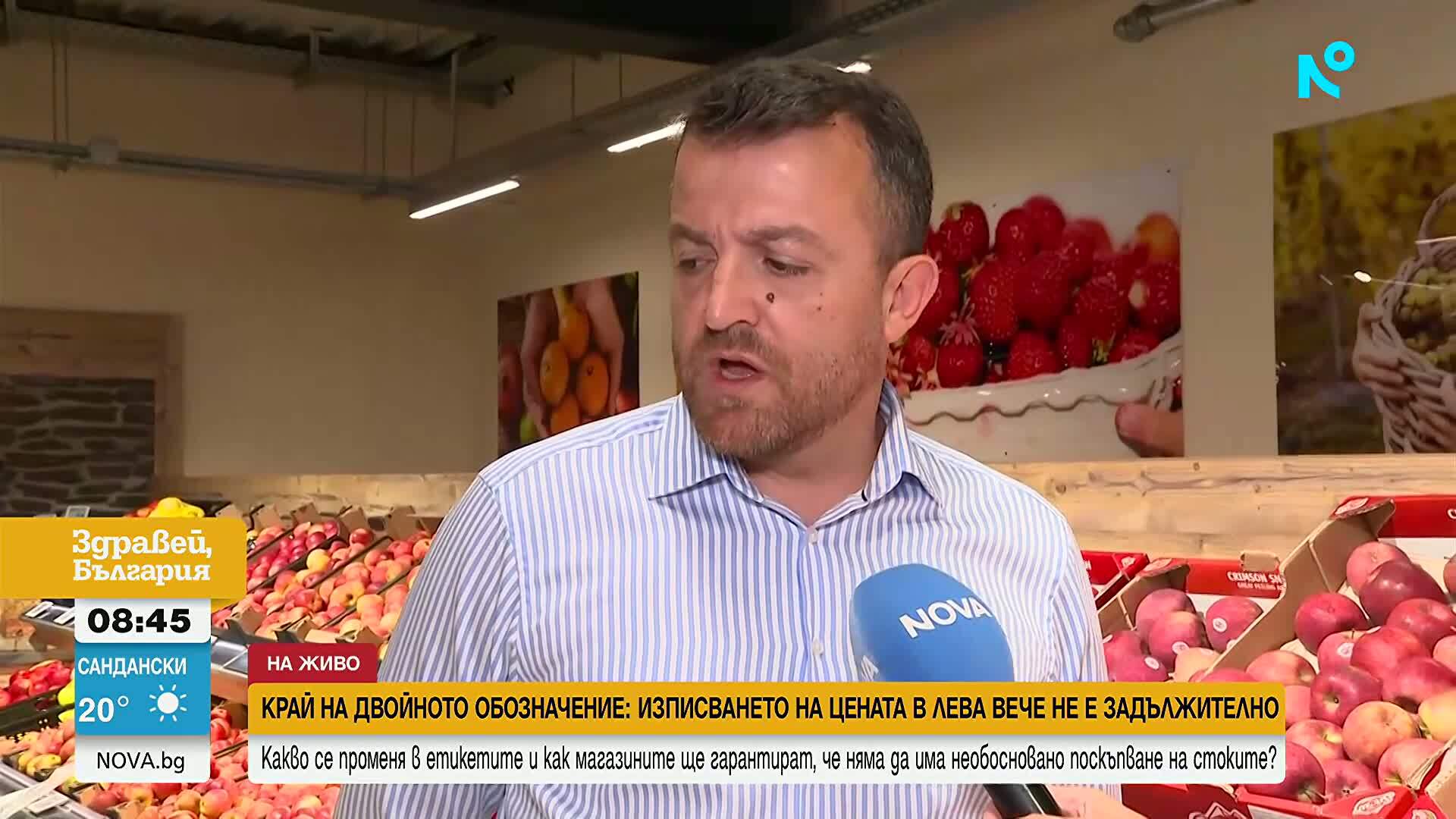Край на двойното обозначение: Изписването на цените в лева вече не е задължително
