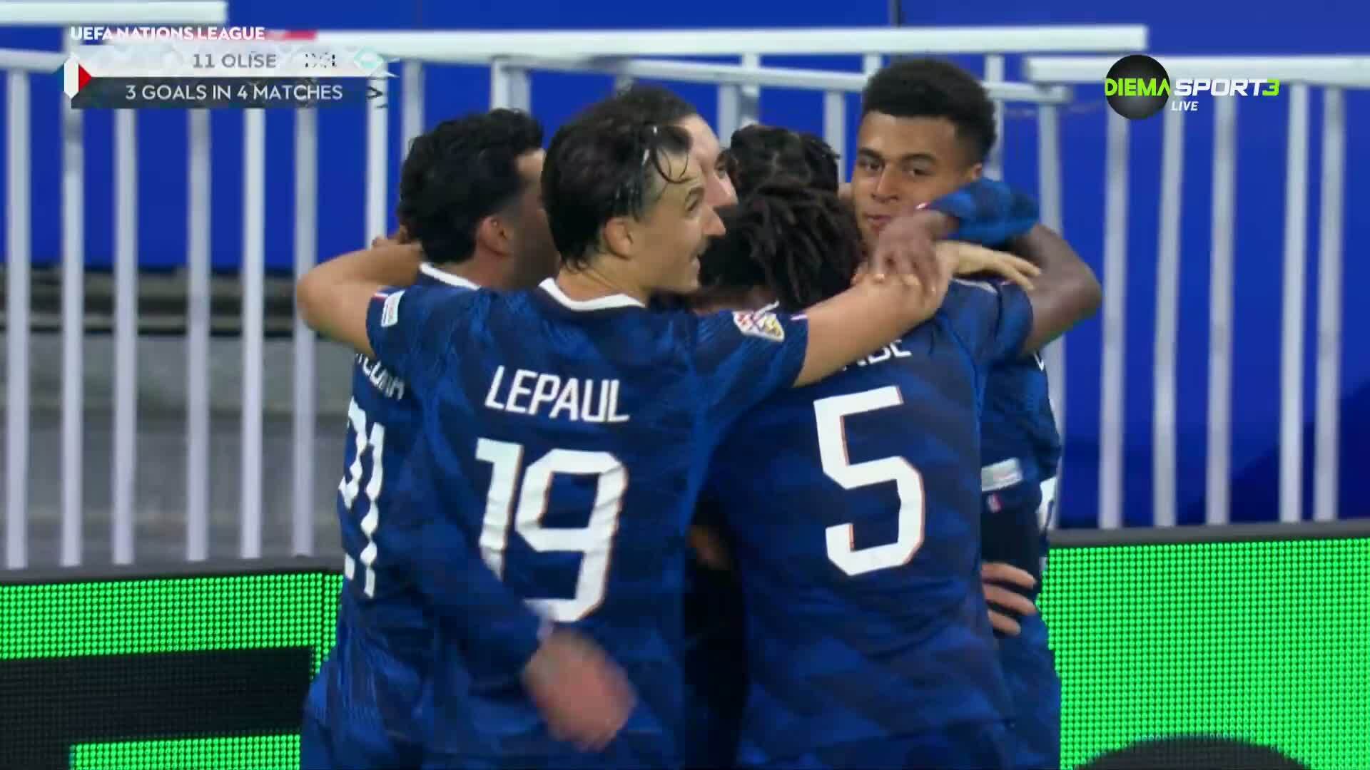 Франция - Белгия 4:1 /репортаж/